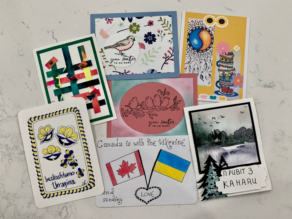 Postcards made with love, by New Hamburg artists
