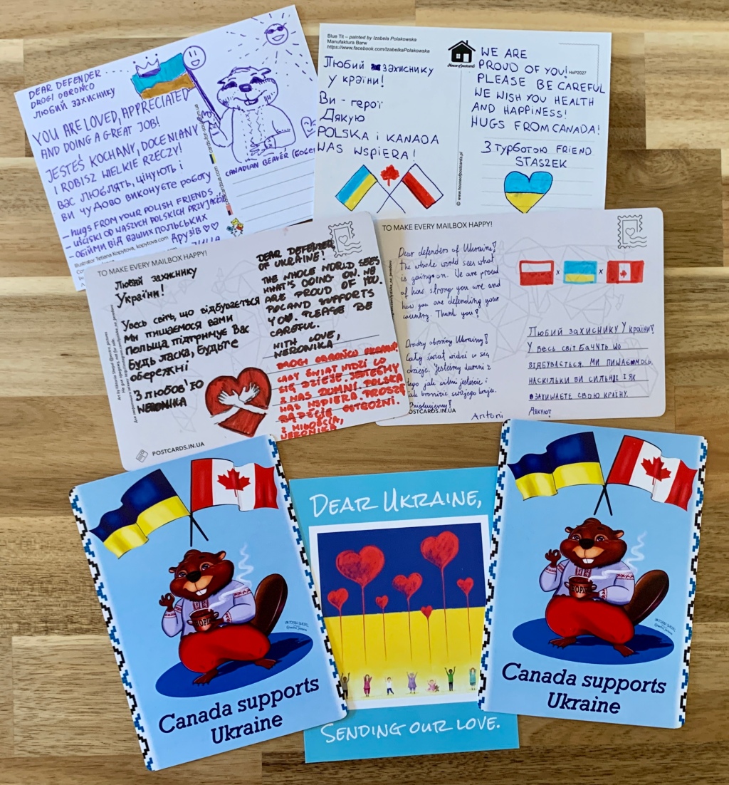 Polish students, in Canada, support Ukraine